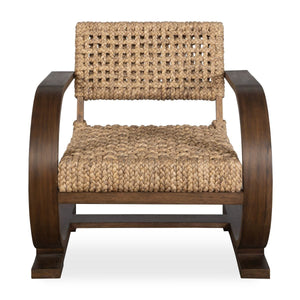 Rehema Accent Chair, Walnut - compact accent chair for adding personality to any room | Image 2 | InSTYLE Home & Rugs