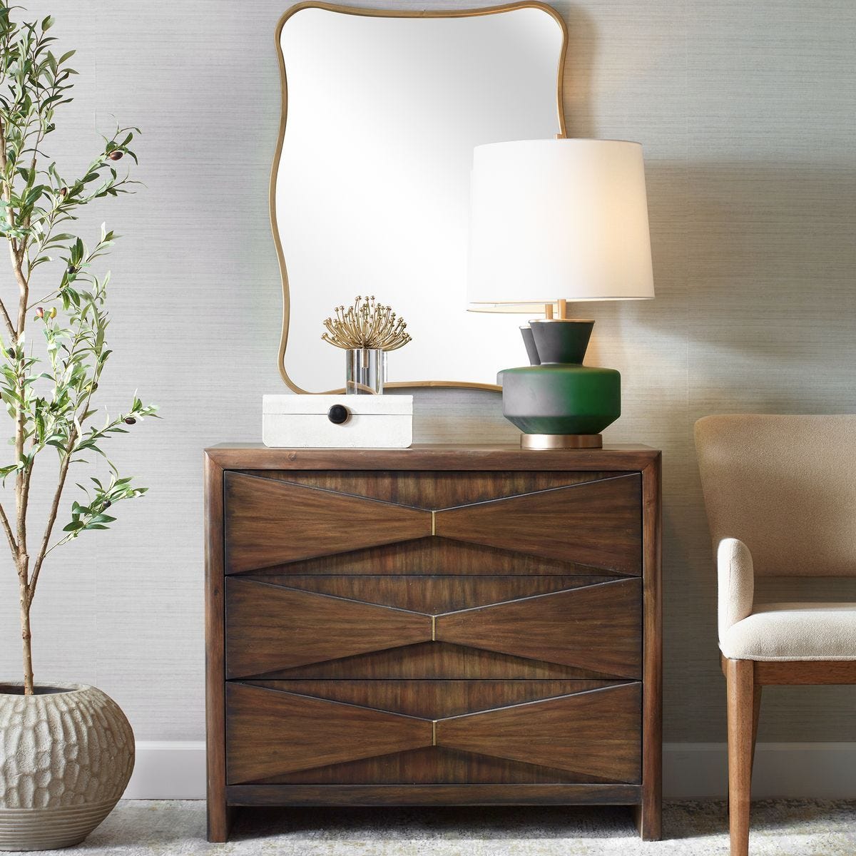 Bowtie 3 Drawer Chest in Toronto - durable drawer with smooth...