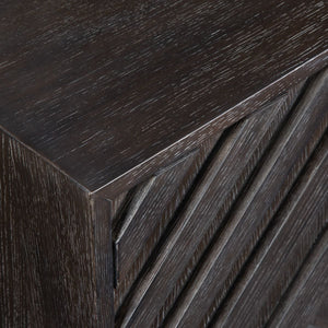 Faulkner 4 Door Cabinet - perfect storage for drinks and glassware | Image 5 | InSTYLE Home & Rugs