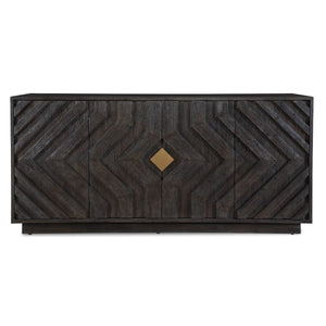 Faulkner 4 Door Cabinet - perfect storage for drinks and glassware | Image 2 | InSTYLE Home & Rugs