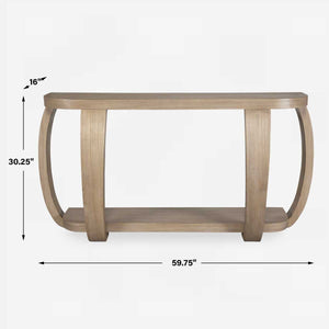 Adona Console Table - compact console for organizing entryway or hallway essentials | Image 5 | InSTYLE Home & Rugs