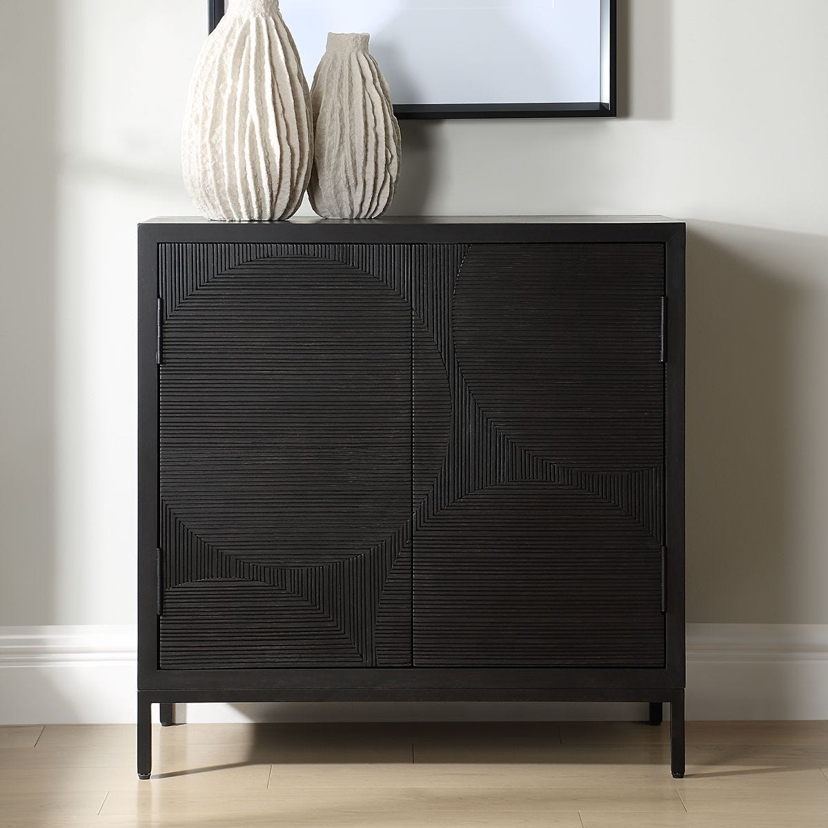 Beswick 2 Door Cabinet - perfect storage for drinks and glassware | Image 1 | InSTYLE Home & Rugs