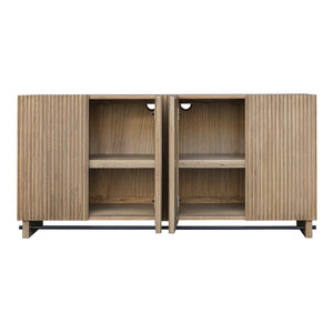 Kellem 4 Door Cabinet - elegant cabinets for your bar | Image 7 | InSTYLE Home & Rugs
