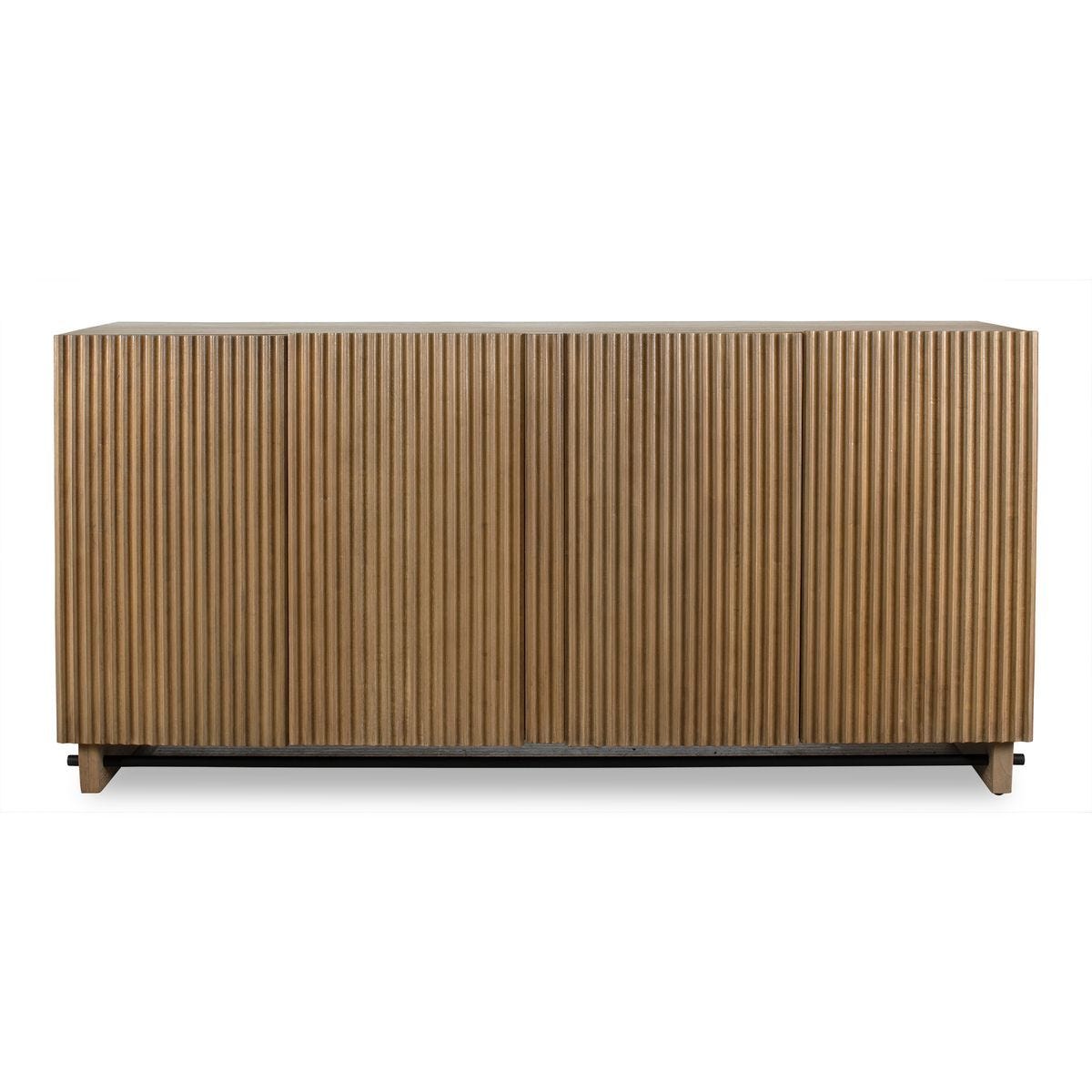 Kellem 4 Door Cabinet - elegant cabinets for your bar | Image 2 | InSTYLE Home & Rugs