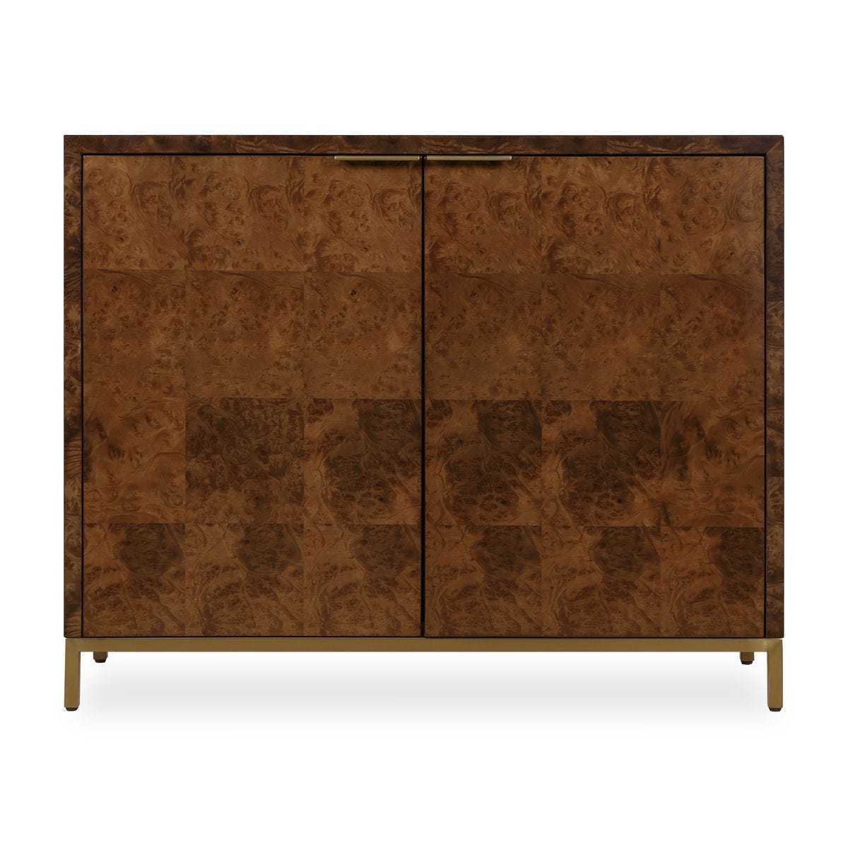 Jethro 2 Door Cabinet - stylish bar carts for entertaining | Image 2 | InSTYLE Home & Rugs