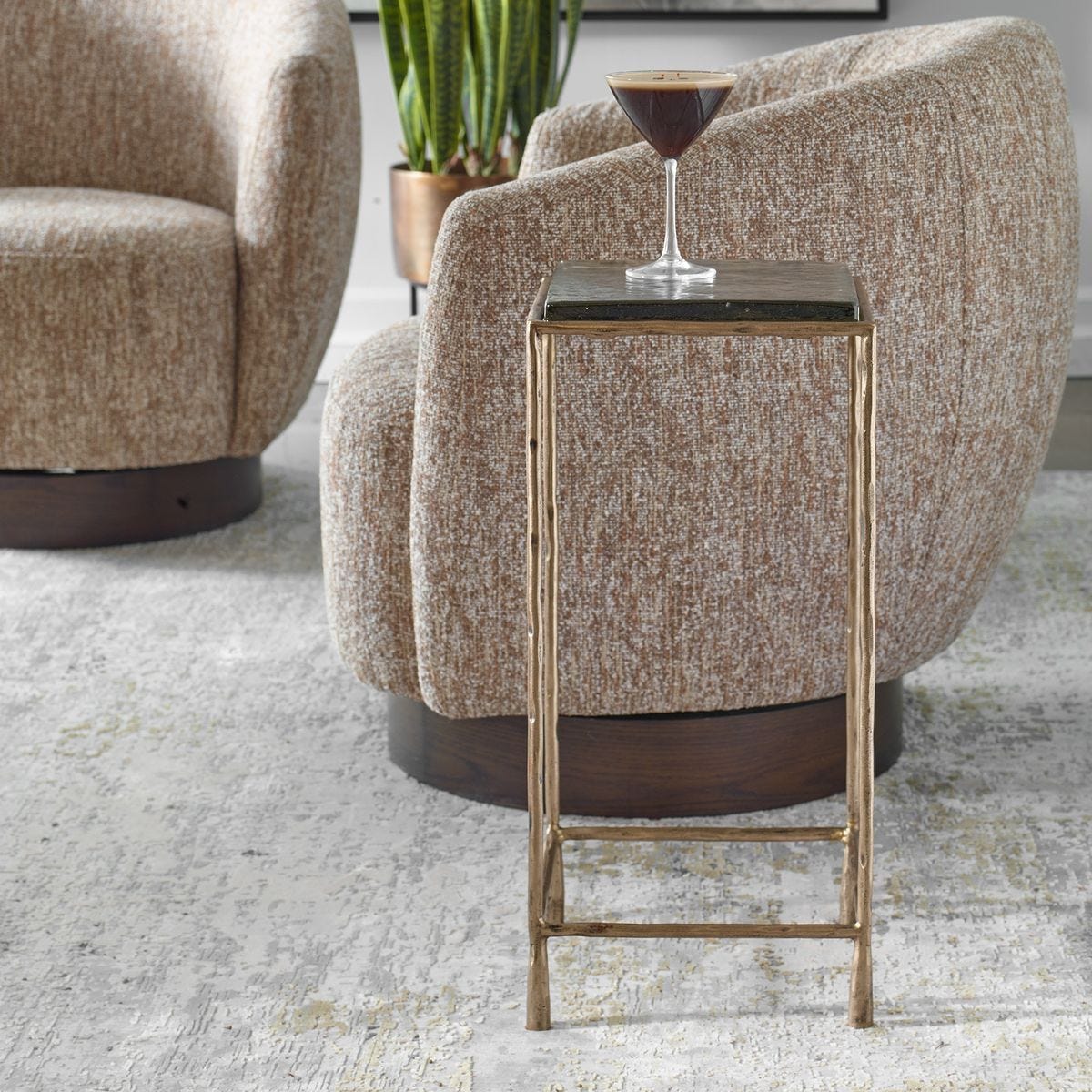 Ovard Accent Table - functional accent table with unique design for any room | Image 1 | InSTYLE Home & Rugs