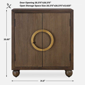Mayenne 2 Door Cabinet - elegant cabinets for your bar | Image 9 | InSTYLE Home & Rugs