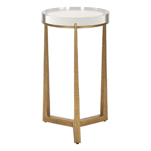 Midas Accent Table, Round - chic accent table for contemporary home interiors | Image 4 | InSTYLE Home & Rugs
