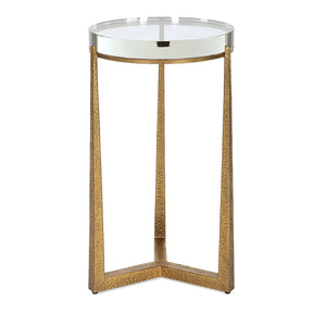 Midas Accent Table, Round - chic accent table for contemporary home interiors | Image 2 | InSTYLE Home & Rugs