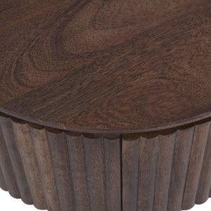 Balark Round 1 Drawer Accent Table - small accent table with storage for a clutter-free space | Image 15 | InSTYLE Home & Rugs