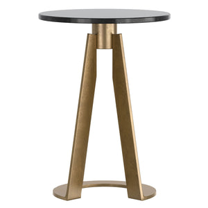 Devas Round Accent Table - small accent table with storage for a clutter-free space | Image 4 | InSTYLE Home & Rugs