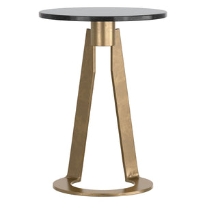 Devas Round Accent Table - small accent table with storage for a clutter-free space | Image 6 | InSTYLE Home & Rugs