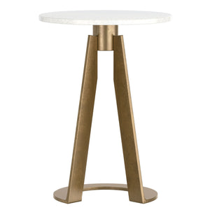 Devas Round Accent Table - small accent table with storage for a clutter-free space | Image 11 | InSTYLE Home & Rugs
