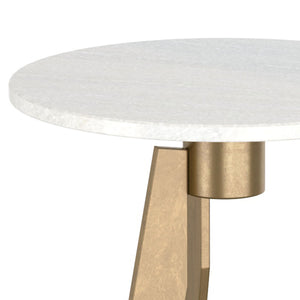 Devas Round Accent Table - small accent table with storage for a clutter-free space | Image 14 | InSTYLE Home & Rugs