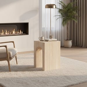 Atticus Square Accent Table - chic accent table for contemporary home interiors | Image 10 | InSTYLE Home & Rugs