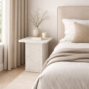 Roland Square Accent Table - chic accent table for contemporary home interiors | Image 2 | InSTYLE Home & Rugs