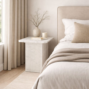 Roland Square Accent Table - chic accent table for contemporary home interiors | Image 2 | InSTYLE Home & Rugs