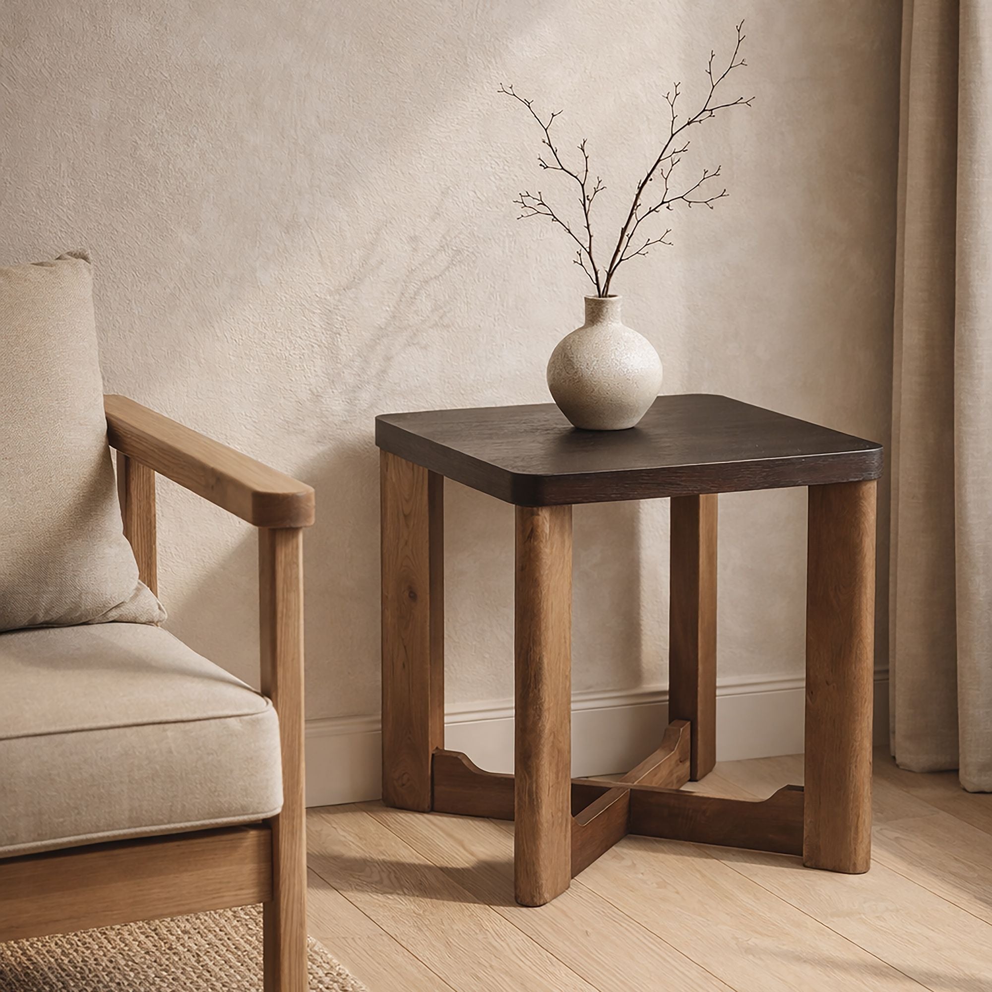 Merano Square Accent Table - functional accent table with unique design for any room | Image 2 | InSTYLE Home & Rugs
