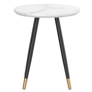Emery Round Accent Table - functional accent table with unique design for any room | Image 3 | InSTYLE Home & Rugs