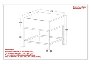Ojas Accent Table - small accent table with storage for a clutter-free space | Image 8 | InSTYLE Home & Rugs