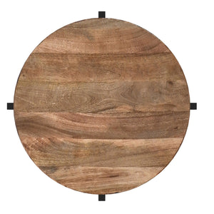 Blox Round Accent Table - chic accent table for contemporary home interiors | Image 5 | InSTYLE Home & Rugs