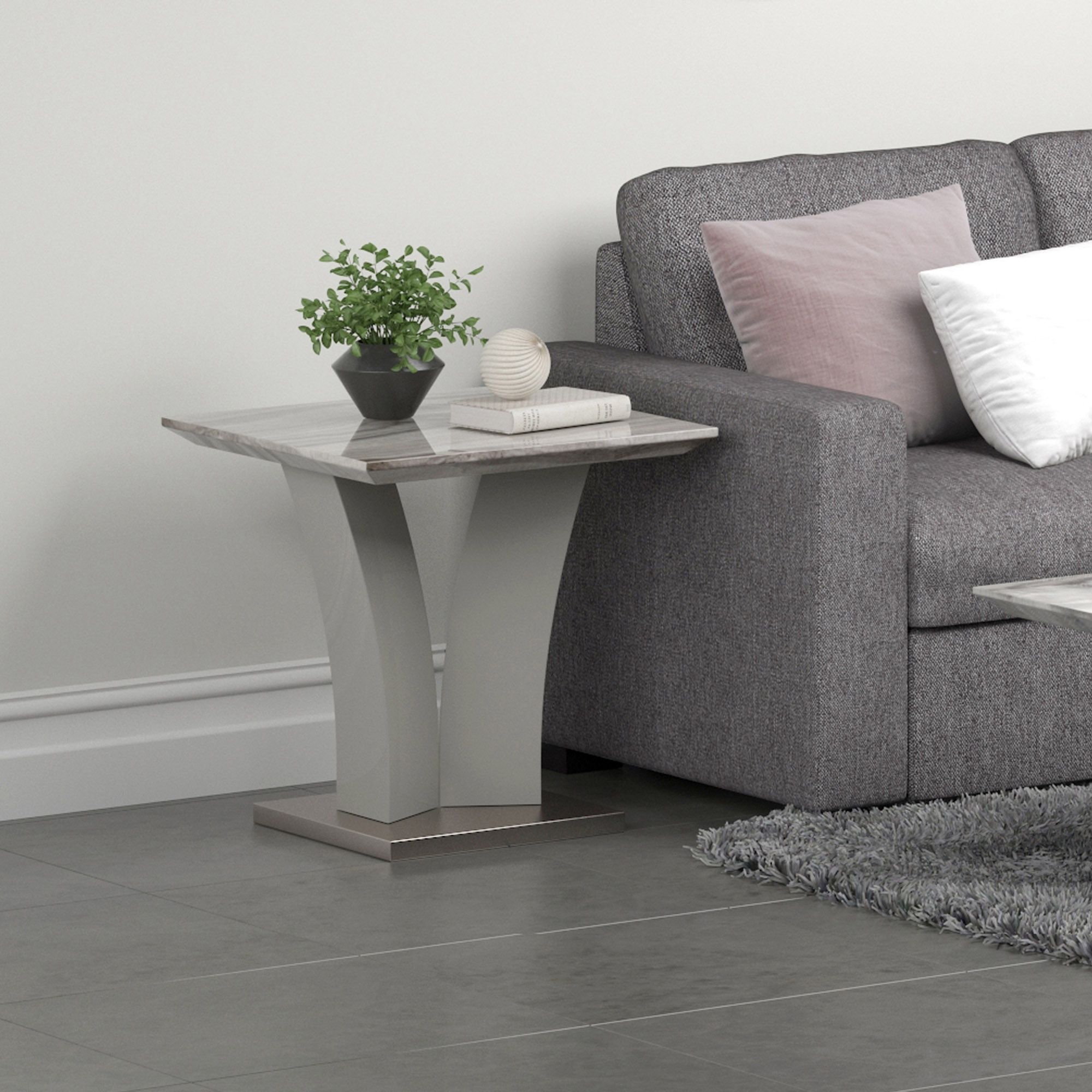 Napoli Accent Table - functional accent table with unique design for any room | Image 2 | InSTYLE Home & Rugs