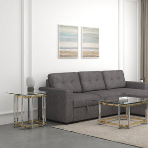 Florina Accent Table - chic accent table for contemporary home interiors | Image 6 | InSTYLE Home & Rugs