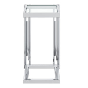 Estrel Small Accent Table - chic accent table for contemporary home interiors | Image 5 | InSTYLE Home & Rugs