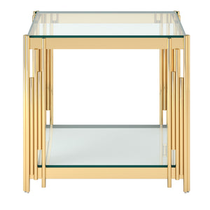 Estrel Large Accent Table - chic accent table for contemporary home interiors | Image 4 | InSTYLE Home & Rugs