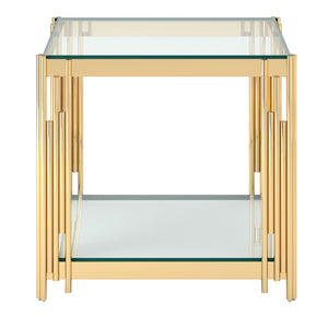 Estrel Large Accent Table - chic accent table for contemporary home interiors | Image 4 | InSTYLE Home & Rugs