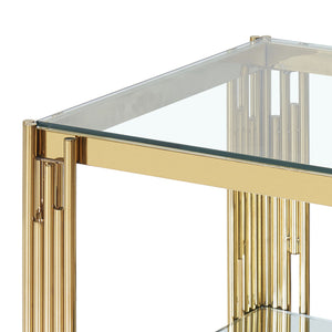 Estrel Large Accent Table - chic accent table for contemporary home interiors | Image 7 | InSTYLE Home & Rugs