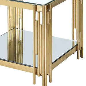 Estrel Large Accent Table - chic accent table for contemporary home interiors | Image 8 | InSTYLE Home & Rugs