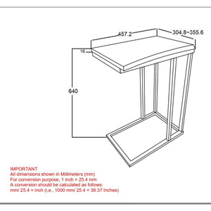 Jivin Accent Table - functional accent table with unique design for any room | Image 8 | InSTYLE Home & Rugs