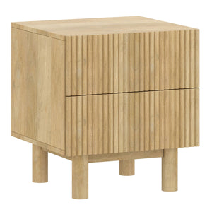 Sangra 2 Drawer Accent Table - functional accent table with unique design for any room | Image 2 | InSTYLE Home & Rugs