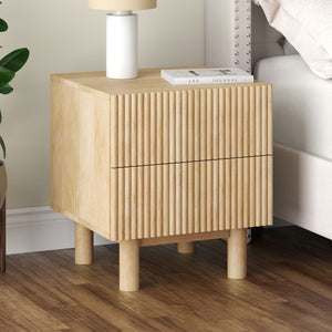 Sangra 2 Drawer Accent Table - functional accent table with unique design for any room | Image 10 | InSTYLE Home & Rugs