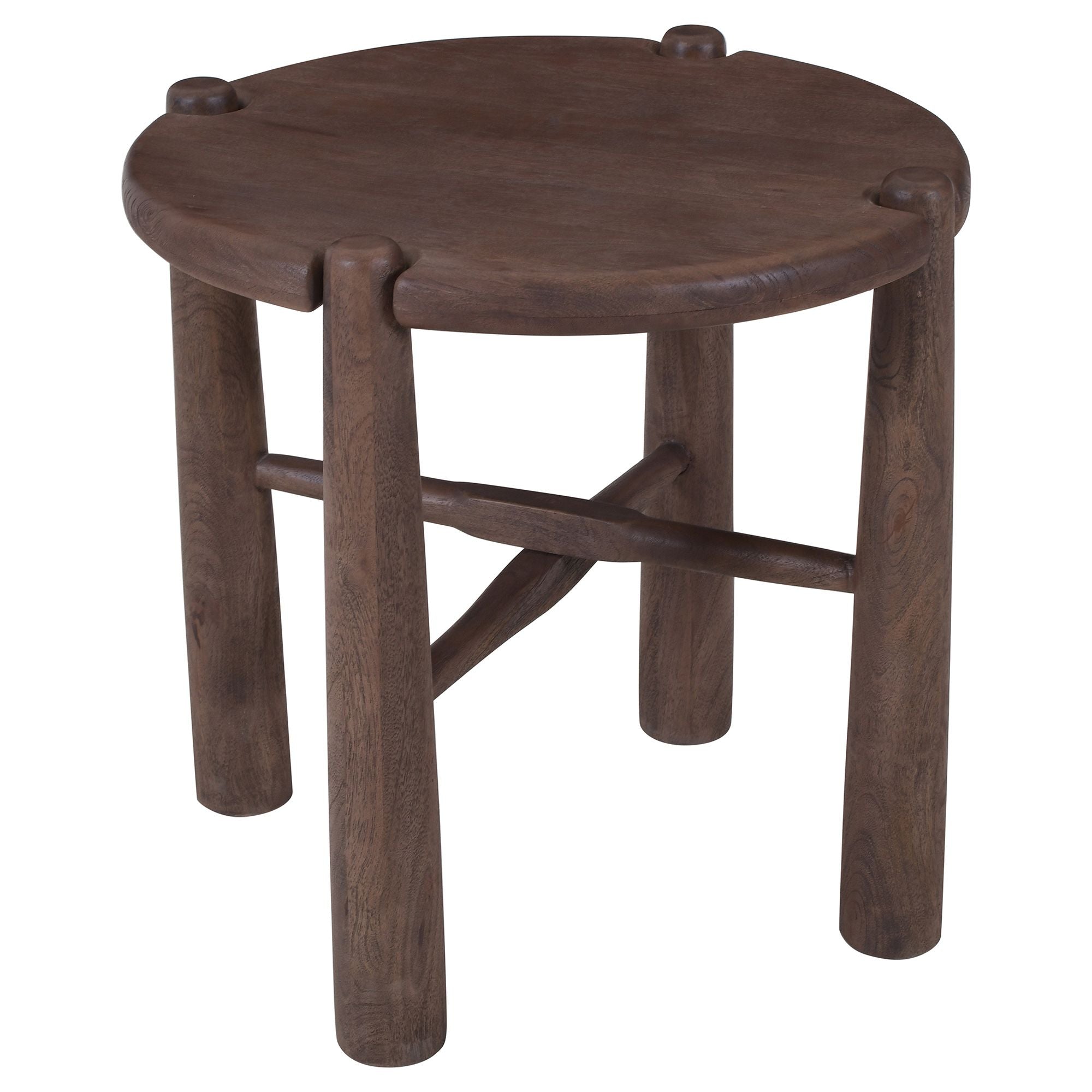 Carlyn Round Accent Table - chic accent table for contemporary home interiors | Image 1 | InSTYLE Home & Rugs