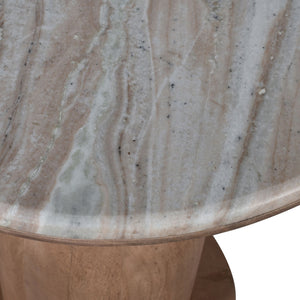 Martina Round Accent Table - chic accent table for contemporary home interiors | Image 4 | InSTYLE Home & Rugs