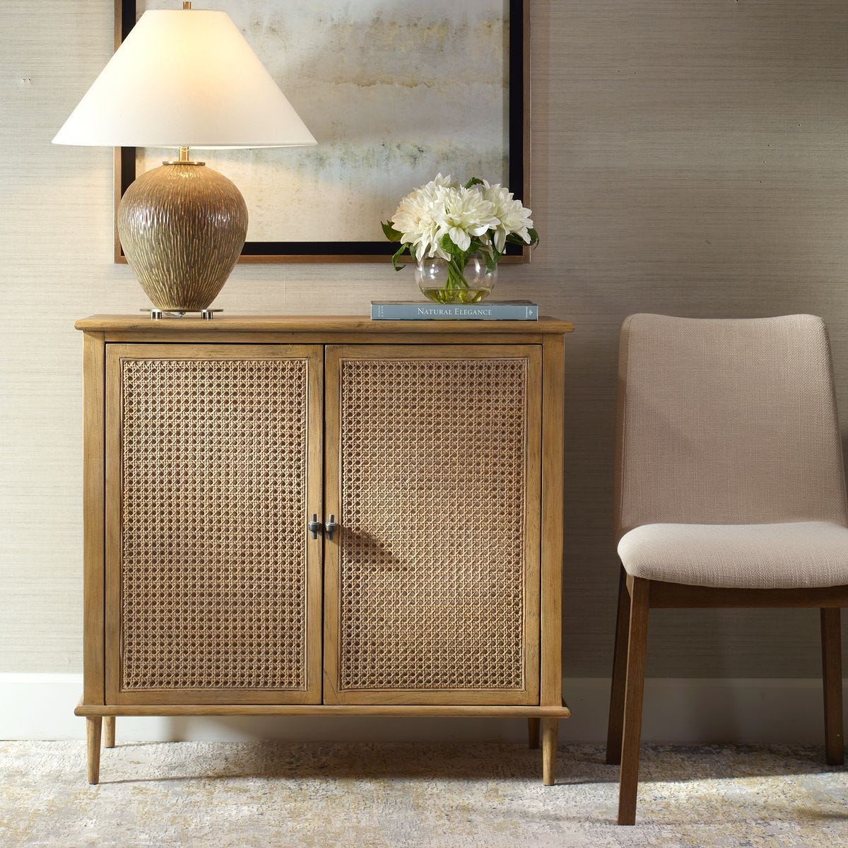 Coast 2 Door Cabinet - perfect storage for drinks and glassware | Image 1 | InSTYLE Home & Rugs