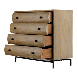 Millard 4 Drawer Chest - versatile drawer unit for office, bedroom, or living space | Image 8 | InSTYLE Home & Rugs