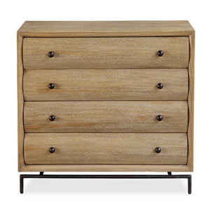 Millard 4 Drawer Chest - versatile drawer unit for office, bedroom, or living space | Image 2 | InSTYLE Home & Rugs