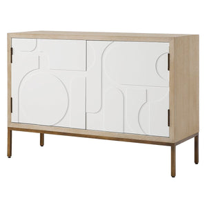 Weimar 2 Door Cabinet - elegant cabinets for your bar | Image 3 | InSTYLE Home & Rugs