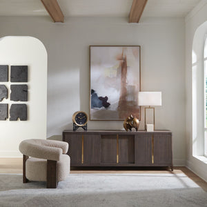 Botero Console Cabinet - compact console for organizing entryway or hallway essentials | Image 4 | InSTYLE Home & Rugs