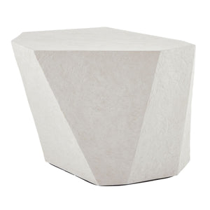 Parra Indoor-Outdoor Side Table, Limestone - available in a variety of materials and styles | Image 3 | InSTYLE Home & Rugs