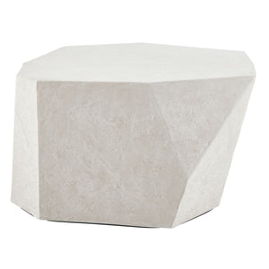 Parra Indoor-Outdoor Coffee Table, Limestone - stylish tables for living rooms | Image 3 | InSTYLE Home & Rugs