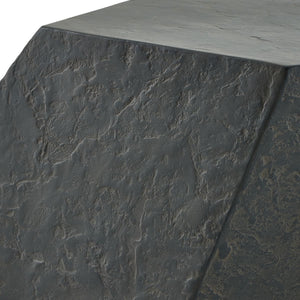 Parra Indoor-Outdoor Side Table, Slate - perfect for holding drinks, lamps, and other essentials | Image 13 | InSTYLE Home & Rugs