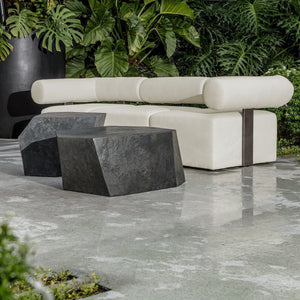 Parra Indoor-Outdoor Side Table, Slate - perfect for holding drinks, lamps, and other essentials | Image 7 | InSTYLE Home & Rugs