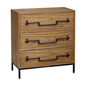 Jory Accent Chest, Natural - elegant drawers chest with ample space for clothes and accessories | Image 4 | InSTYLE Home & Rugs
