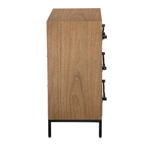 Jory Accent Chest, Natural - elegant drawers chest with ample space for clothes and accessories | Image 5 | InSTYLE Home & Rugs