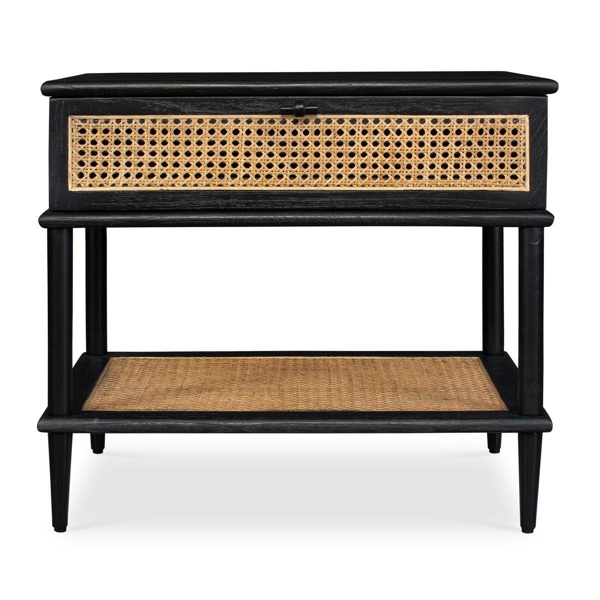 Coast Side Table, Black - perfect for holding drinks, lamps, and other essentials | Image 2 | InSTYLE Home & Rugs