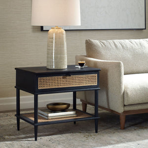 Coast Side Table, Black - perfect for holding drinks, lamps, and other essentials | Image 3 | InSTYLE Home & Rugs
